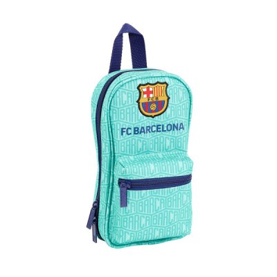 Backpack Pencil Case F.C. Barcelona 19/20 Turquoise