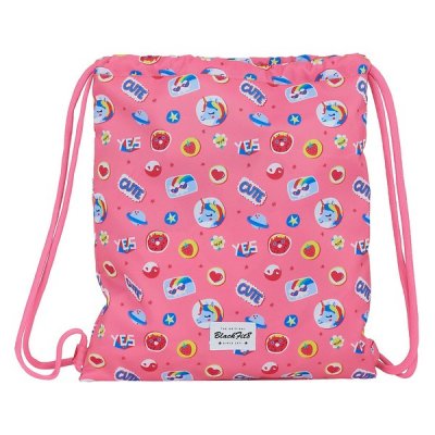 Backpack with Strings BlackFit8 Cute Multicolour