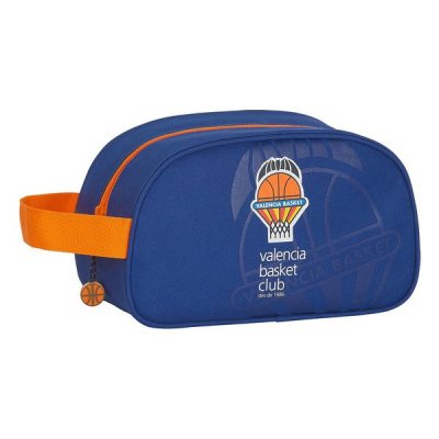 School Toilet Bag Valencia Basket Blue Orange