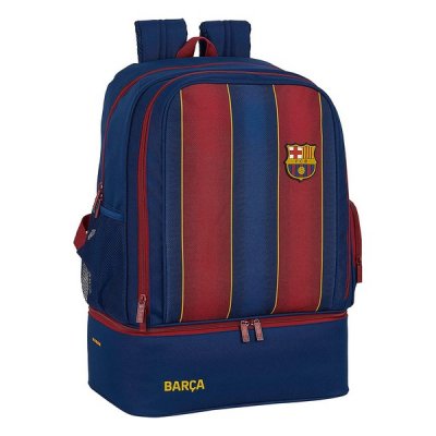 Sports Bag with Shoe holder F.C. Barcelona 20/21 Maroon Navy Blue