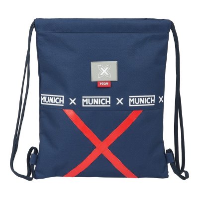 Backpack with Strings Spike Munich M744 Navy Blue