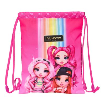 Child's Backpack Bag Rainbow High Fuchsia 26 x 34 x 1 cm