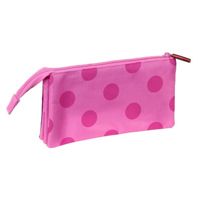 Lady Bug Trippelbag Lady Bug Fuksia (22 x 12 x 3 cm)
