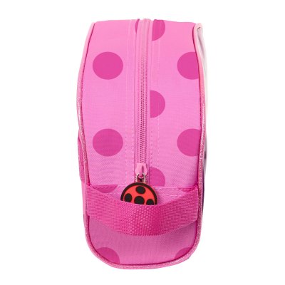 Lady Bug Skoletoalettveske Fuksia 26 x 16 9 cm Polyester