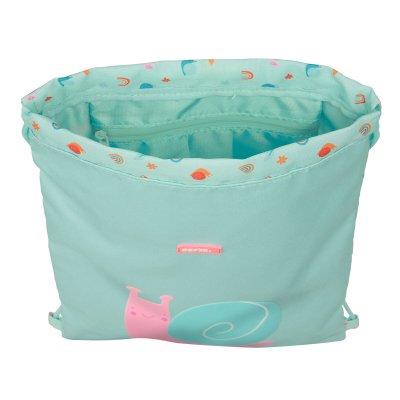 Safta Ryggsekk med Stringer Caracol Turkis 26 x 34 1 cm