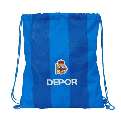 R. C. Deportivo de La Coruña Ryggsekk med Stringer Blå 35 x 40 1 cm Polyester