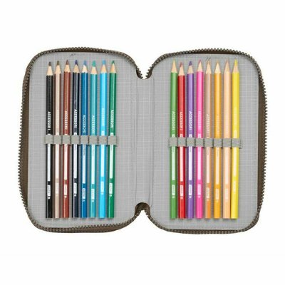 Jurassic World Trippel Pennal Sand 12, 5 x 19, 5, cm 37 Deler Brun Polyester