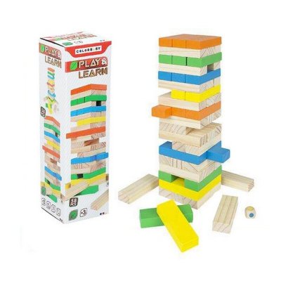 Building Blocks Game Woomax 43620 (26 cm) (58 pcs)