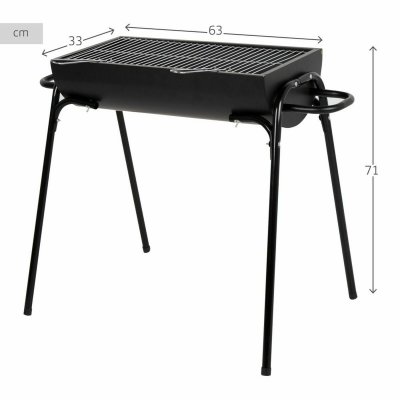 Aktive Kullgrill med Stativ 91 x 33 71 cm Rustfritt stål