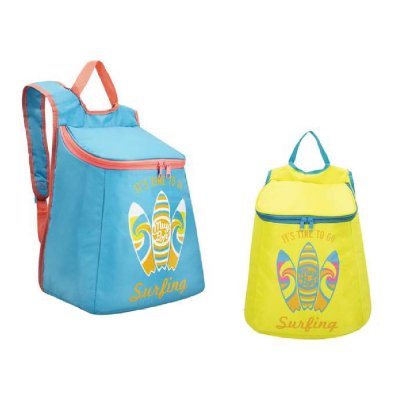 Cool Bag Colorbaby 80776 18 L Blue Yellow (31 x 17 x 41 cm)