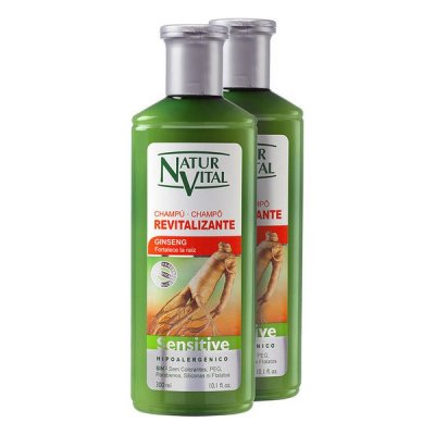 Revitalizing Shampoo Sensitive Naturvital (2 x 300 ml)