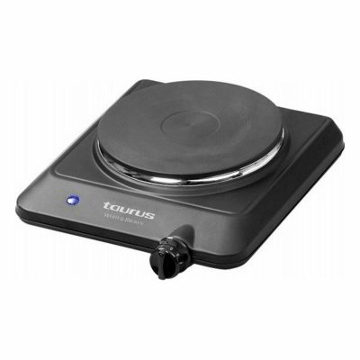 Taurus Campingovn 1 1500 W svart Rustfritt stål