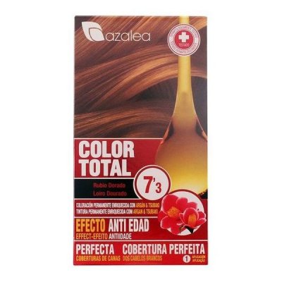 Permanent Anti-Ageing Dye Azalea Color Total Golden Blonde