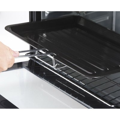 JATA Campingovn HN916 Svart Rustfritt stål