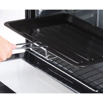 JATA Campingovn HN916 Svart Rustfritt stål