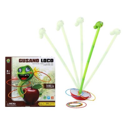 Educational Game Crazy worm Green (26 x 26 x 8 cm)