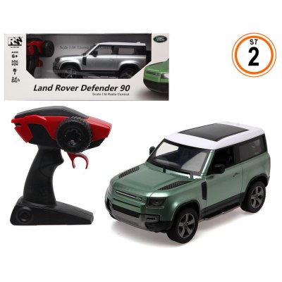 Remote-Controlled Car Land Rover Grey White 1:16