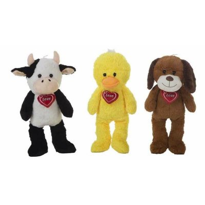 BigBuy Kids Bamse Lucky Hjerte 52 cm Polyester