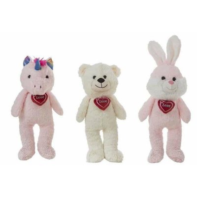 BigBuy Kids Bamse Lucky Hjerte 52 cm Polyester