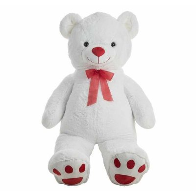 BigBuy Fun Teddybjørn Pretty Hvit 40 cm