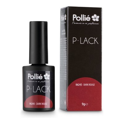 Nail Polish Semi-permanent P-Lack Eurostil DARK ROUGE Dark Rouge (9 gr)