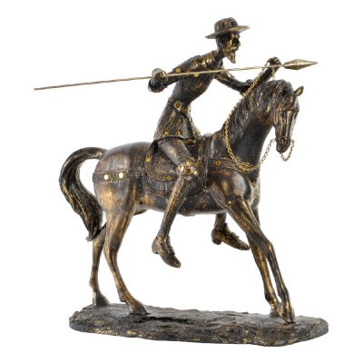 Decorative Figure DKD Home Decor Don Quijote Resin (36 x 19 x 39 cm)
