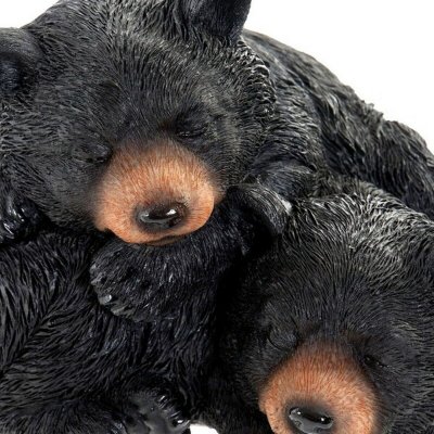 DKD Home Decor Dekorativ Figur Hvit Svart 14, 5 x 11 cm Harpiks (2 enheter) Aluminium