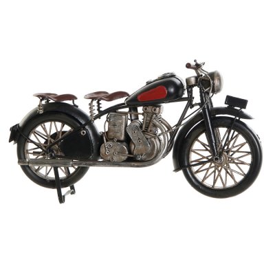 Vehicle DKD Home Decor 30 x 11 x 14 cm Motorbike Vintage