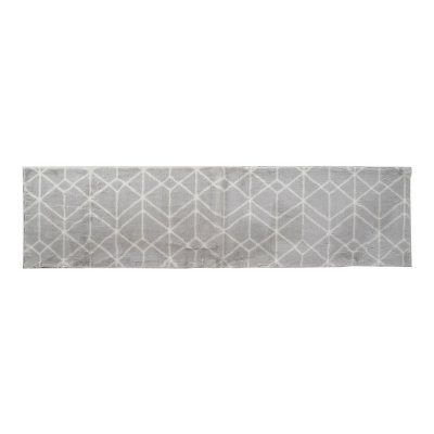 Carpet DKD Home Decor Light Grey Polyester (60 x 240 x 1 cm)