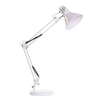 Desk lamp DKD Home Decor White Metal (22 x 39 x 69 cm)
