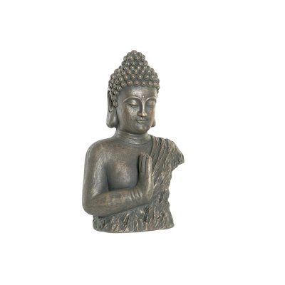 Decorative Figure DKD Home Decor Fibreglass Buddha Aged finish (30 x 21 x 47 cm)
