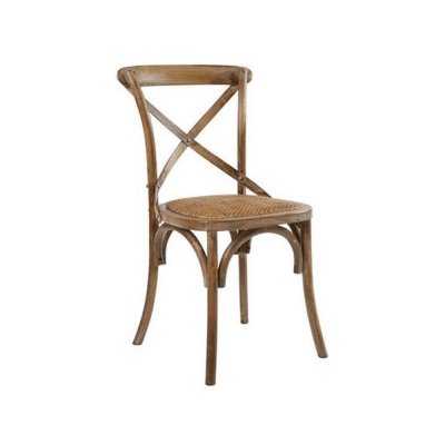 Chair DKD Home Decor Wood Rattan (57 x 57 x 95 cm)