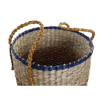 DKD Home Decor Basketballsett DKD Home Decor Oransje Grønn Sjøgress (35 x 22 x 46 cm) (2 pcs)