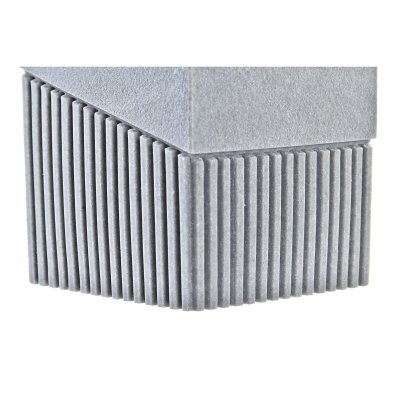 DKD Home Decor Tannbørste-holder DKD Home Decor Grå Harpiks 7,6 x 7,6 x 10 cm