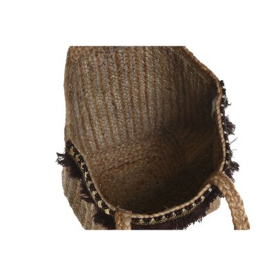Håndveske for Kvinner DKD Home Decor Brun Krem 50 x 23 x 33 cm (2 enheter)