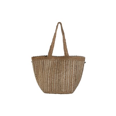 Håndveske for Kvinner DKD Home Decor Brun Krem 50 x 23 x 33 cm (2 enheter)