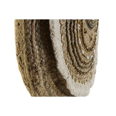 Håndveske for Kvinner DKD Home Decor Svart Beige Naturell 36 x 12 x 36 cm (2 enheter)