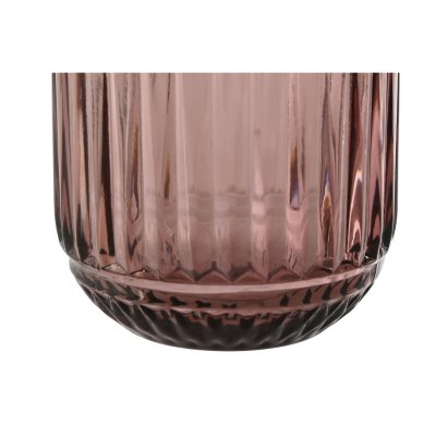 Home ESPRIT Sett med glass rosa Krystall (6 enheter)