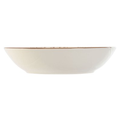 Home ESPRIT Platesett Brun beige Porselen 20 x 4 cm