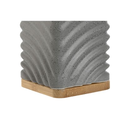 Home ESPRIT Tannbørste-holder Grå Krem Bambus Dolomite 7 x 12 cm (2 enheter)
