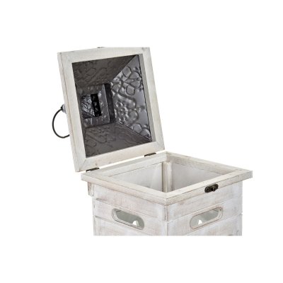 Home ESPRIT Lanterne sett Hvit Krystall Gran Etnisitet Araber 26 x 66 cm (2 Deler) Glass