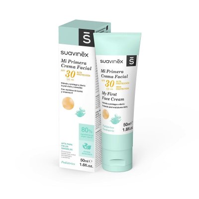 Suavinex Fuktighetsgivende ansiktskrem for babyer Suavinex Crema Spf 30 50 ml