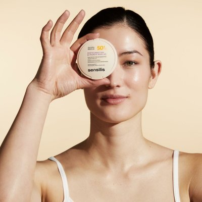 Sensilis Kremet foundation PHOTOCORRECTION [MAKE UP] Nº 01 Spf 50+ 10 g
