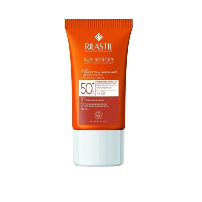 Rilastil Solbeskyttelse med farge Sun System Spf 50 50+ ml