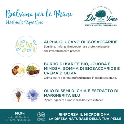 Dr. Tree Fuktighetsgivende Fotkrem REPARADOR BÁLSAMO 50 ml