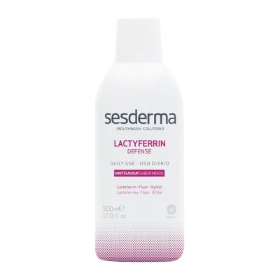 Mouthwash Lactyferrin Defense Mint Sesderma (500 ml)