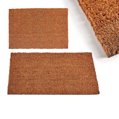 Doormat Brown 40 x 1,5 x 60 cm Coconut Fibre
