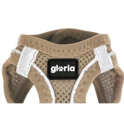 Gloria Hundesele 31-34, 6 cm beige XS 27-28 Polyester