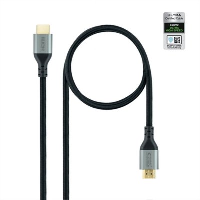 HDMI Cable NANOCABLE 10.15.8102 Black