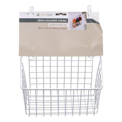 Multi-purpose basket Confortime Aluminium (27 X 11 x 35 cm)